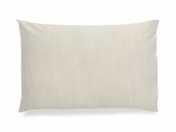 Grüne Erde Kissenbezüge|Kissenbezüge^Kissenüberzug FABIA Pur, stein, 40 x 60 cm, 100 % Baumwolle, Chambray, GOTS