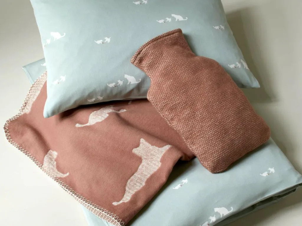 Kinder Grüne Erde Kinderbettwäsche^Kissenüberzug MIMI, hellgrün, 40 x 40 cm, 100 % Baumwolle, Satin, GOTS