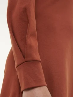 Grüne Erde Kleider & Overalls^Kleid aus Bio Baumwolle, 76 mahagoni, 38, GOTS