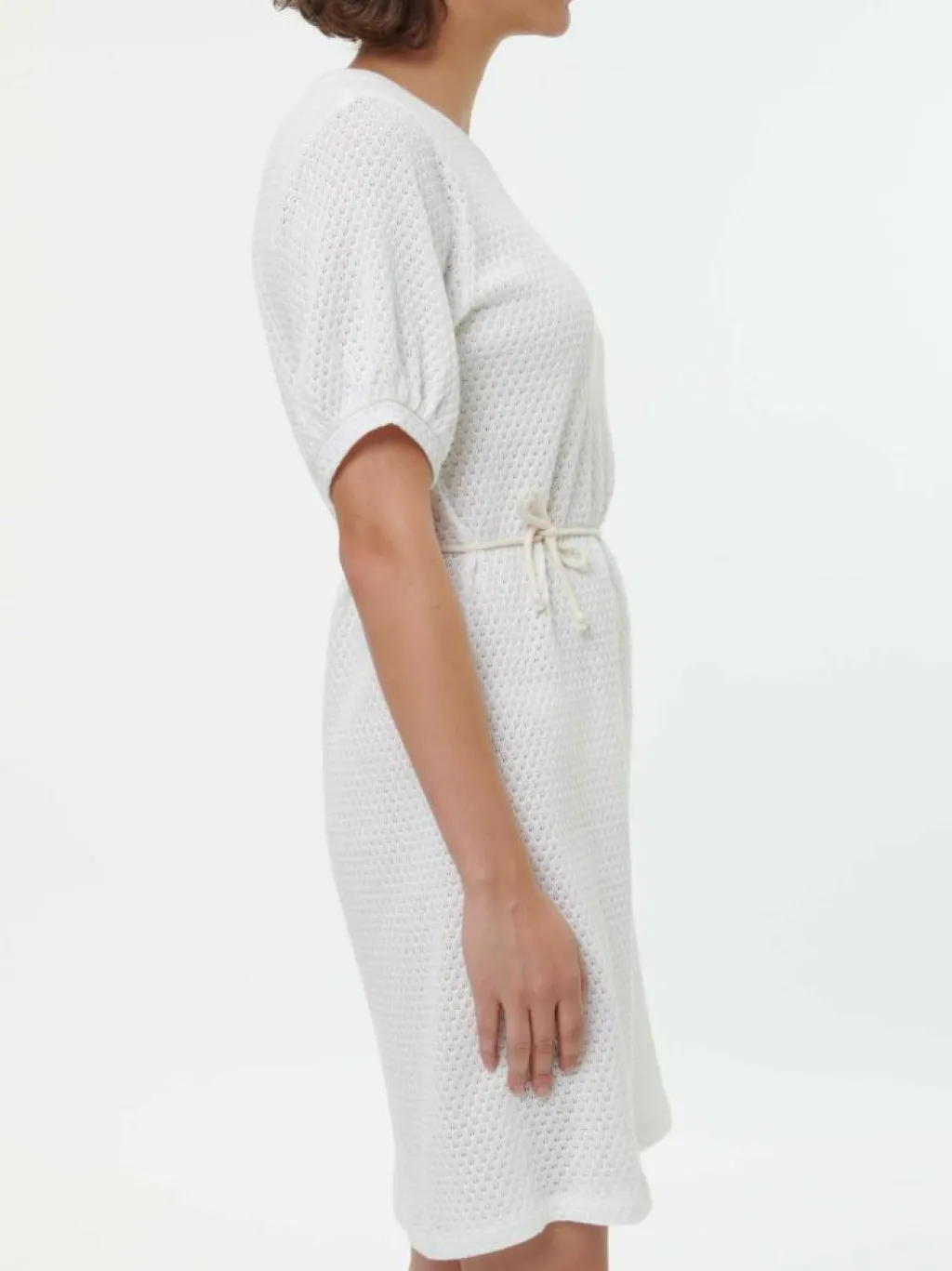 Grüne Erde Kleider & Overalls^Kleid aus Bio Baumwolle, 12 offwhite, S, GOTS