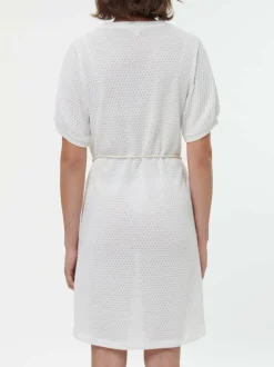 Grüne Erde Kleider & Overalls^Kleid aus Bio Baumwolle, 12 offwhite, S, GOTS