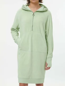 Grüne Erde Kleider & Overalls|Yoga & Loungewear^Kleid aus Bio-Baumwolle, 44 pastellgrün, S, GOTS