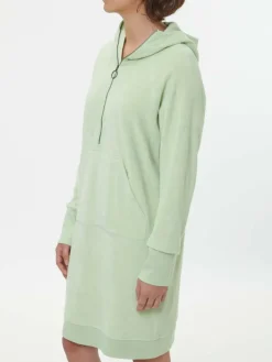 Grüne Erde Kleider & Overalls|Yoga & Loungewear^Kleid aus Bio-Baumwolle, 44 pastellgrün, S, GOTS
