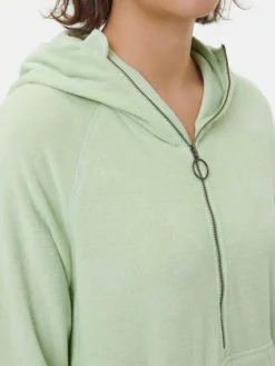 Grüne Erde Kleider & Overalls|Yoga & Loungewear^Kleid aus Bio-Baumwolle, 44 pastellgrün, S, GOTS