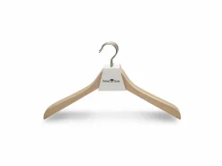 Grüne Erde Schrankzubehör|Garderobe^Kleiderbügel schmal im 5er Set ohne Steg mit vernickeltem Haken