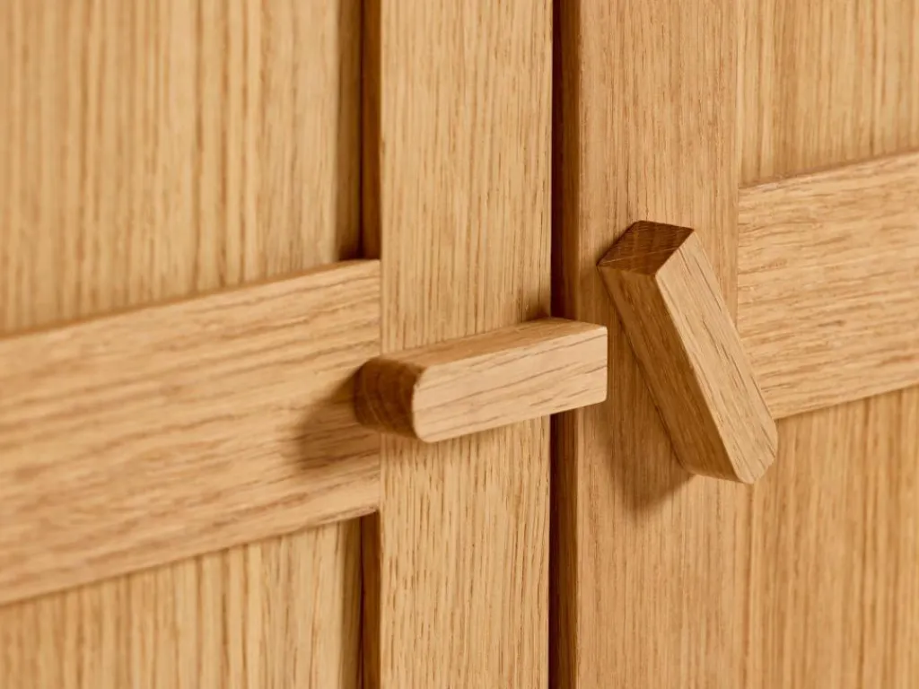 Grüne Erde Kleiderschränke^Kleiderschrank Tenso, 2-türig, Holz,