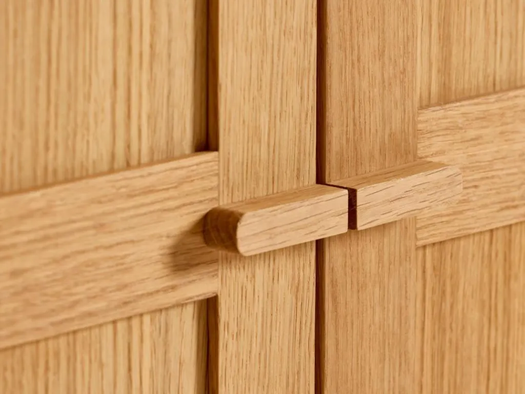 Grüne Erde Kleiderschränke^Kleiderschrank Tenso, 2-türig, Holz,