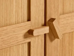 Grüne Erde Kleiderschränke^Kleiderschrank Tenso, 3-türig, Holz,