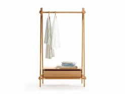 Grüne Erde Kleiderschränke|Garderobe^Kleiderständer Jukai Pur, mit Box und Lade,