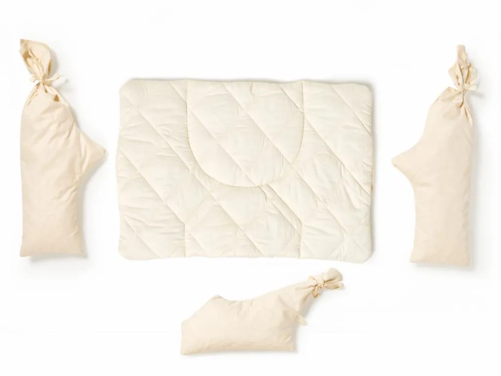 Grüne Erde Kopfkissen^Komfortkissen Ergo "das Pflegeleichte", gefüllt mit Naturlatex, 40 x 60 cm, GOTS, NATURTEXTIL BEST