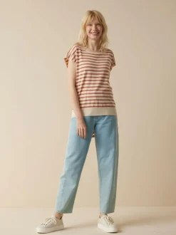 Grüne Erde Essentials|Pullover^Kurzarmpullover aus Bio-Baumwolle, , XL, GOTS