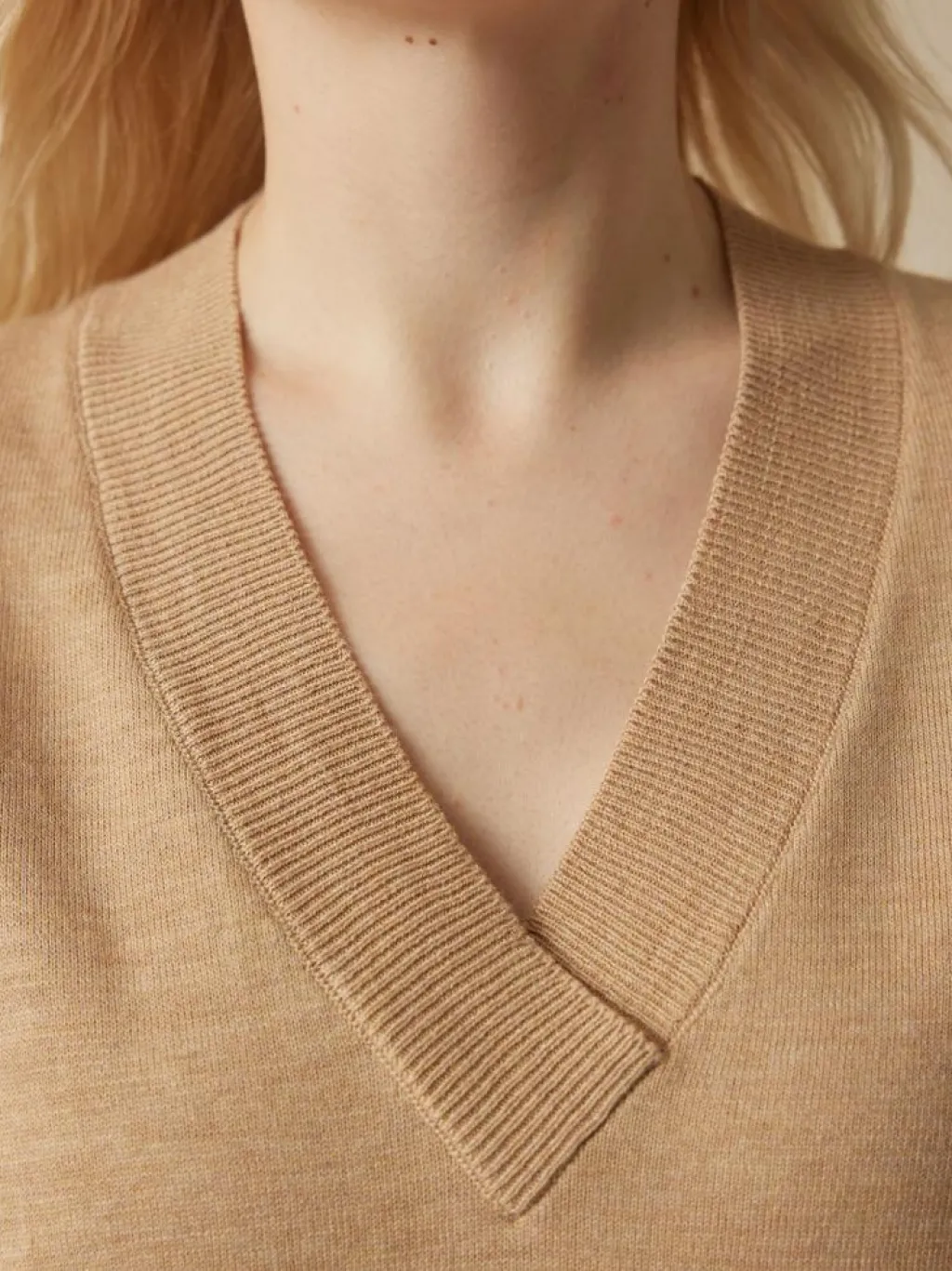 Grüne Erde Pullover^Kurzarmpullover aus Bio-Baumwolle, , L, GOTS