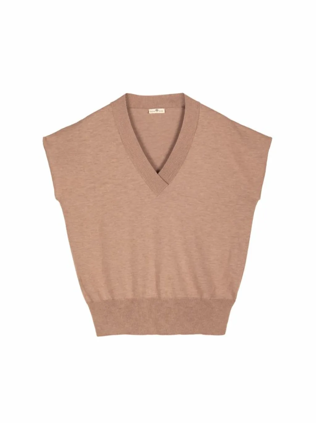 Grüne Erde Pullover^Kurzarmpullover aus Bio-Baumwolle, , L, GOTS