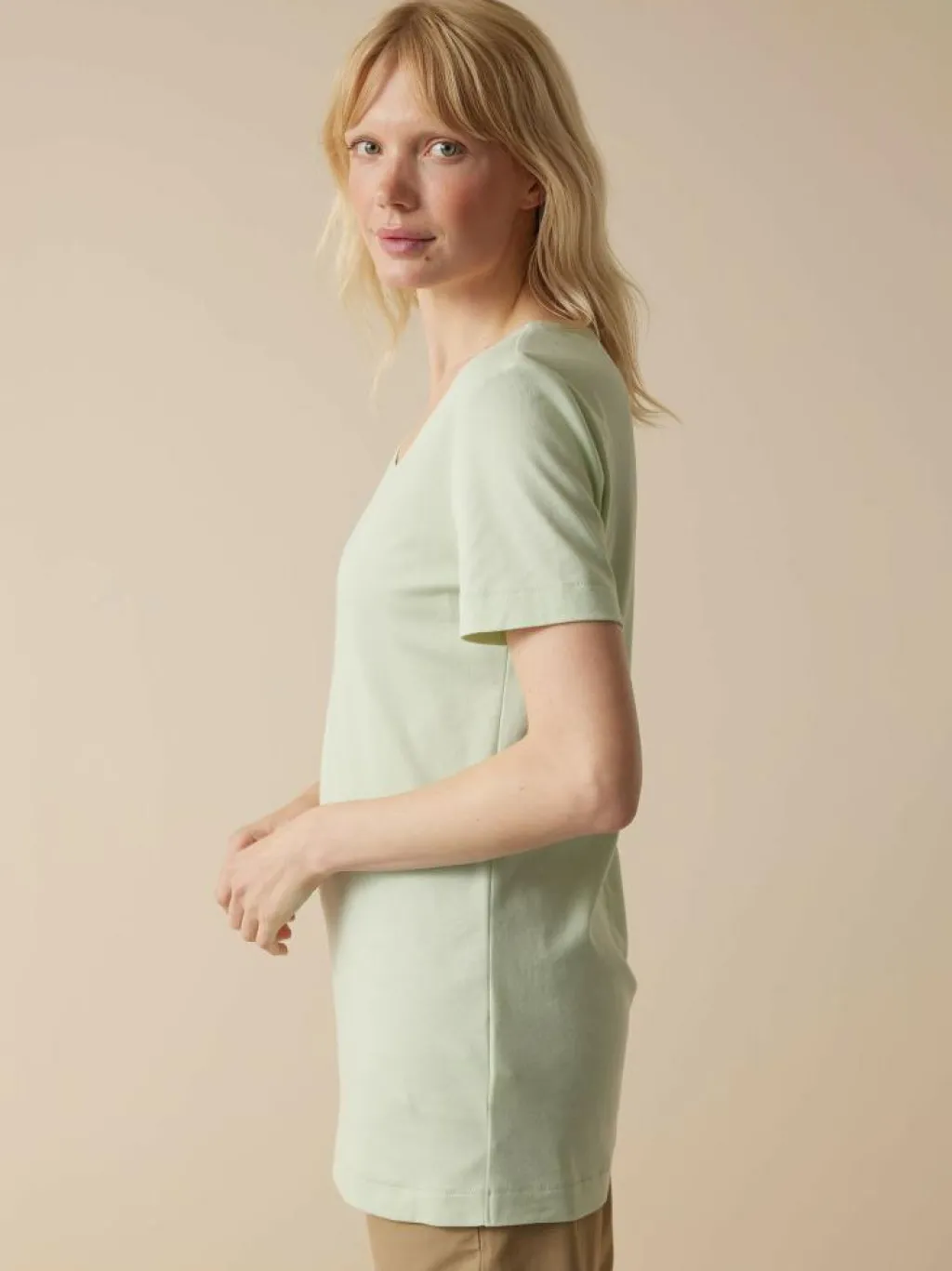 Grüne Erde Essentials|Shirts^Kurzarmshirt aus Bio Baumwolle, , 36, GOTS