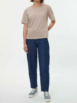 Grüne Erde Shirts^Kurzarmshirt aus Bio Leinen/Baumwolle, , 38, GOTS