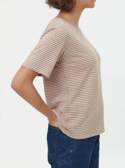 Grüne Erde Shirts^Kurzarmshirt aus Bio Leinen/Baumwolle, , 38, GOTS