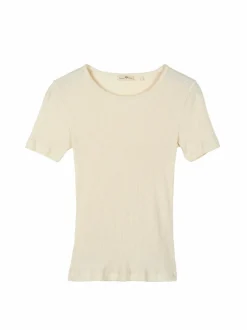 Grüne Erde Essentials|Shirts^Kurzarmshirt Rippe, , L, GOTS