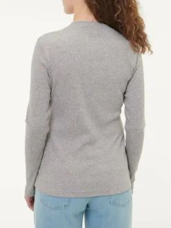 Grüne Erde Shirts^Langarmshirt aus Bio Baumwolle/Wolle, , 38, GOTS