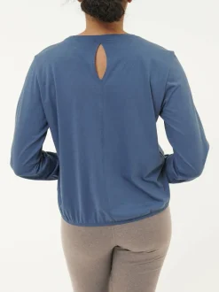 Grüne Erde Shirts|Yoga & Loungewear^Langarmshirt aus Bio Baumwolle, , S, GOTS