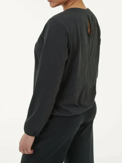 Grüne Erde Shirts|Yoga & Loungewear^Langarmshirt aus Bio Baumwolle, , S, GOTS