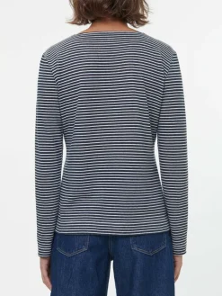 Grüne Erde Shirts^Langarmshirt aus Bio Leinen/Baumwolle, , 38, GOTS