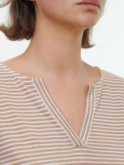 Grüne Erde Shirts^Langarmshirt aus Bio Leinen/Baumwolle, , 38, GOTS