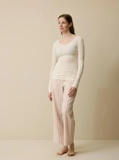 Grüne Erde Unterwäsche|Nachtwäsche^Langarmshirt aus Bio Wolle, , L, GOTS