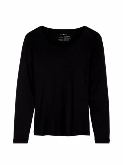 Grüne Erde Essentials|Shirts^Langarmshirt aus Bio-Baumwolle, , 38, GOTS