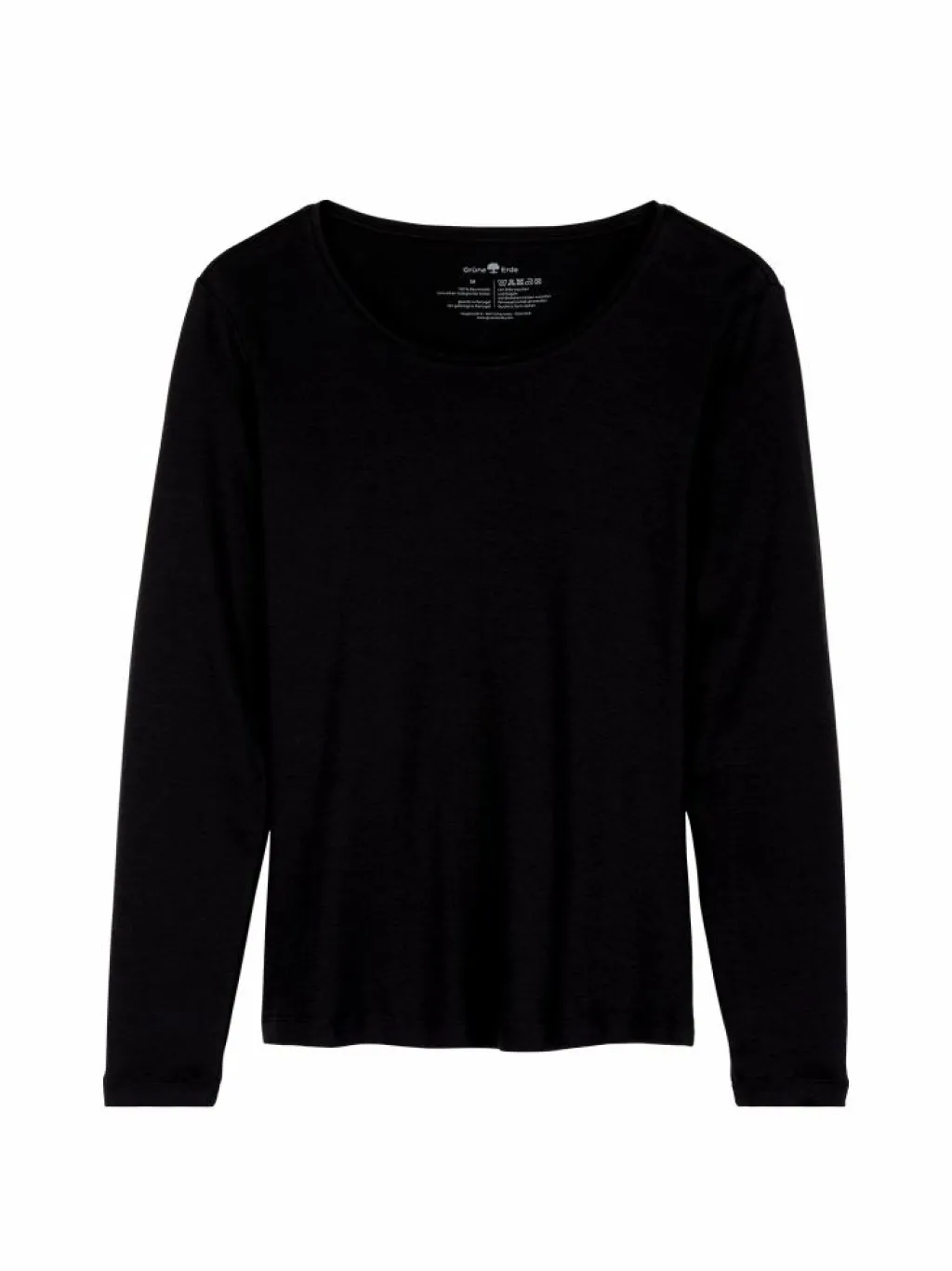 Grüne Erde Essentials|Shirts^Langarmshirt aus Bio-Baumwolle, , 38, GOTS