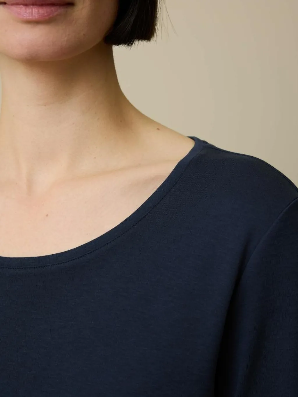 Grüne Erde Essentials|Shirts^Langarmshirt aus Bio-Baumwolle, , 38, GOTS