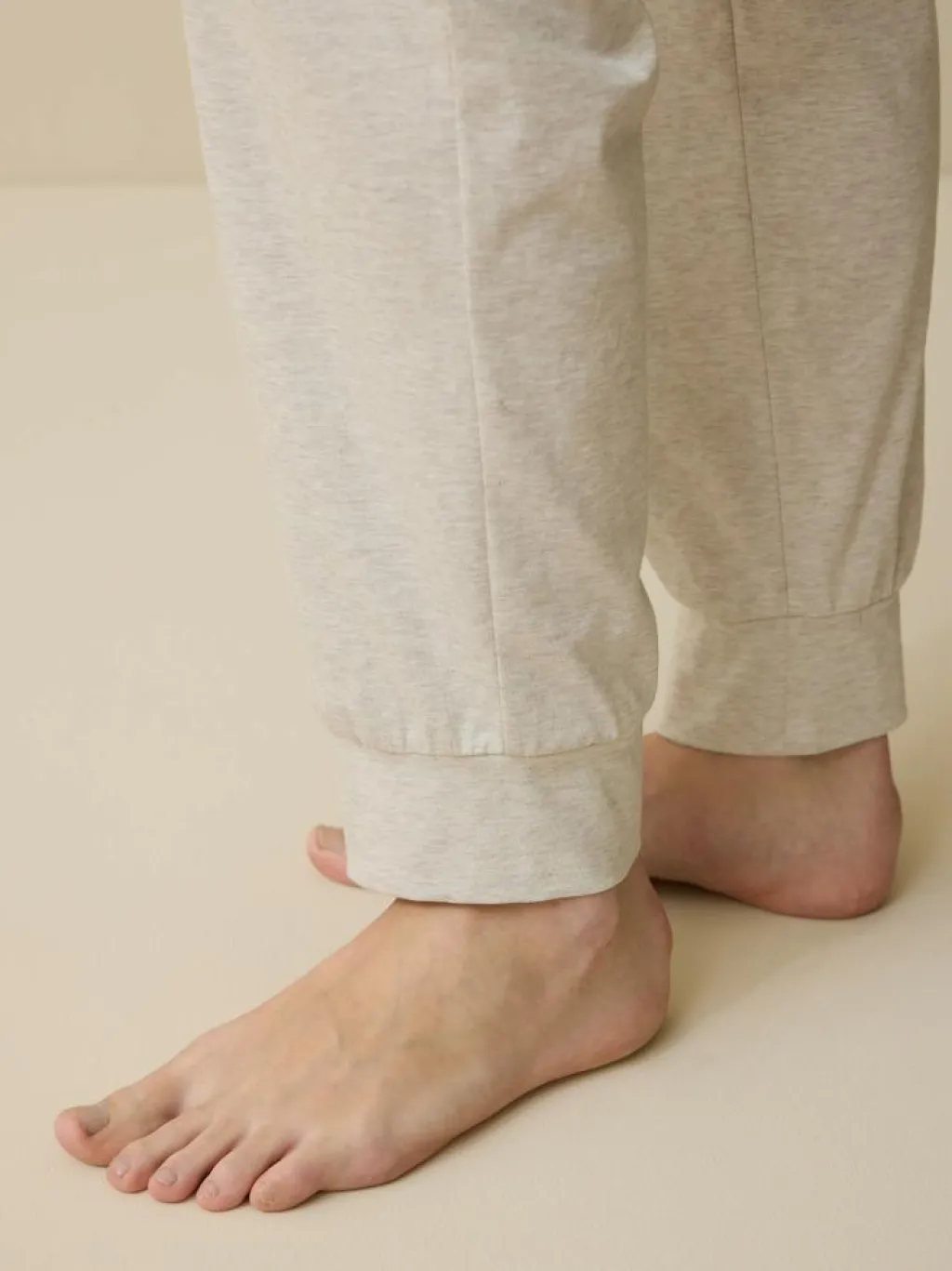 Grüne Erde Nachtwäsche^Lange Schlafhose aus Bio-Baumwolle, , S, GOTS