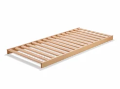 Grüne Erde Naturmatratzen|Kinderschlaf^Lattenrost fest, 90 x 200 x H 7,5 cm