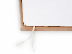 Grüne Erde Auflagen, Unterbetten & Topper^Lattenrostauflage, 90 x 200 cm, 60 % Baumwolle, 40 % Nesselfaser, 250 g/m2, GOTS, VEGAN