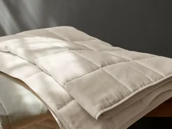 Grüne Erde Auflagen, Unterbetten & Topper^Lattenrostauflage, 90 x 190 cm, 60 % Baumwolle, 40 % Nesselfaser, 250 g/m2, VEGAN