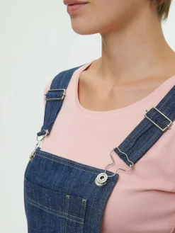 Grüne Erde Hosen, Jeans & Röcke^Latzhose aus Bio-Baumwolle, 36 dark denim, 38, GOTS