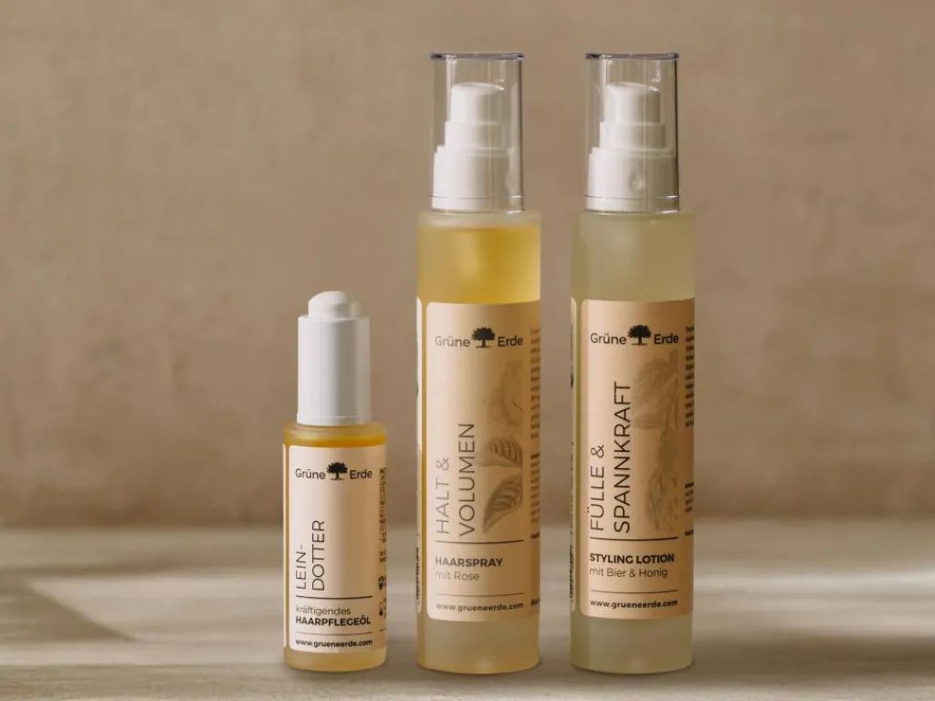 Grüne Erde Haarpflege^LEINDOTTER kräftigendes Haarpflegeöl 30 ml