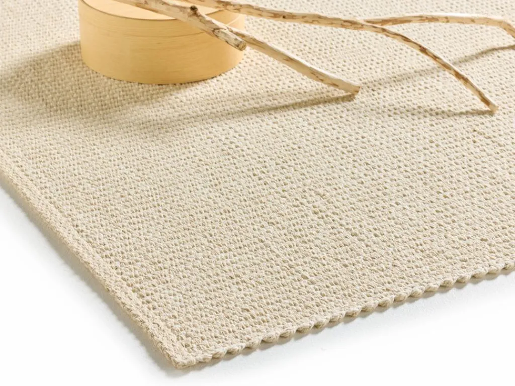 Grüne Erde Teppiche|Teppiche^Leinenteppich Livor Tessa, , 70 x 140 cm