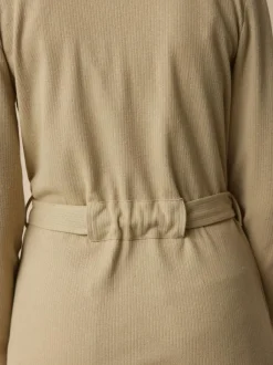 Grüne Erde Essentials|Jacken & Mäntel^Mantel aus Bio-Baumwolle und Leinen, 46 light khaki, S, GOTS