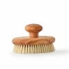 Grüne Erde Geschenke-Guide|Baden & Massage^Massagebürste mit Halteknopf, ca. 12 x 8 cm, Olivenholz
