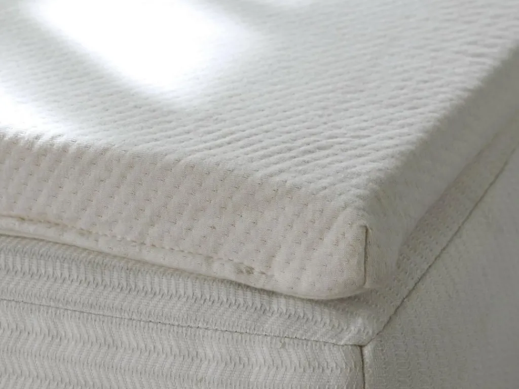 Grüne Erde Geschenkboxen|Auflagen, Unterbetten & Topper^Matratzentopper "der Bequeme Pur", Naturlatex, 80 x 200 x 3 cm, GOTS, VEGAN