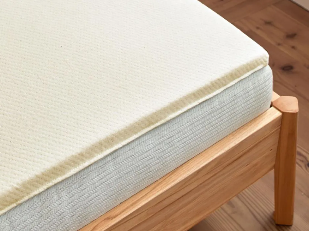 Grüne Erde Geschenkboxen|Auflagen, Unterbetten & Topper^Matratzentopper "der Bequeme Pur", Naturlatex, 80 x 200 x 3 cm, GOTS, VEGAN