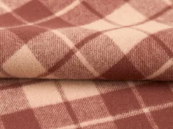 Grüne Erde Meterware^Meterware Edelflanell SANDRO, port, 100 % Baumwolle, Breite 160 cm, 170 g/m2, GOTS, *