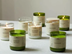 Grüne Erde Winter-Duftwelt|Kerzen Und Duftkerzen^Natürliche Rapswachskerze BERGNEBEL im rezyklierten Glas, Baumwolldocht, 325 ml, H 9,5 cm, ø 8,5 cm