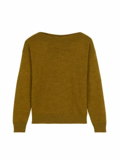 Grüne Erde Pullover^Pullover aus Alpakawolle, , S