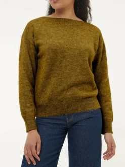 Grüne Erde Pullover^Pullover aus Alpakawolle, , S