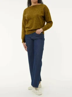 Grüne Erde Pullover^Pullover aus Alpakawolle, , S