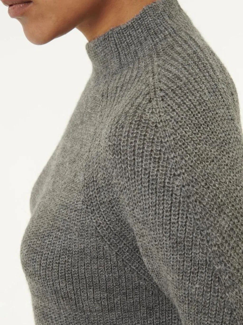 Grüne Erde Pullover^Pullover aus Alpakawolle, , S