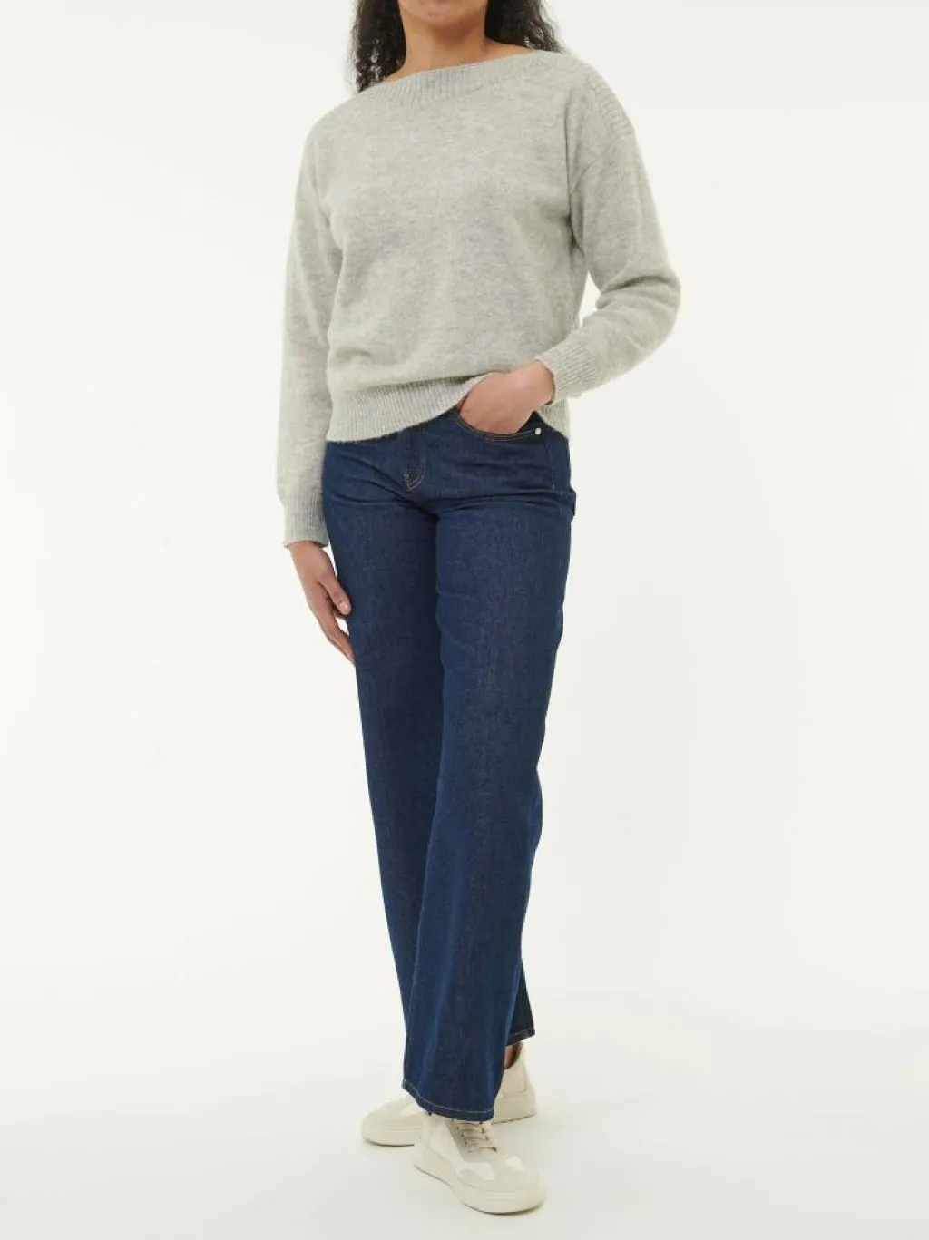 Grüne Erde Pullover^Pullover aus Alpakawolle, , S