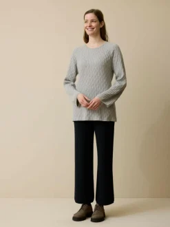 Grüne Erde Pullover^Pullover aus Bio-Baumwolle und Wolle, , S, GOTS