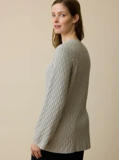 Grüne Erde Pullover^Pullover aus Bio-Baumwolle und Wolle, , S, GOTS